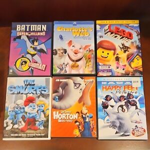 Assorted Children's DVD Collection